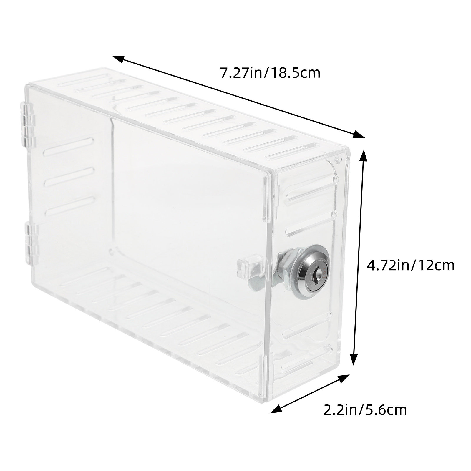 1Set Clear Thermostat Lock Box - Lockbox Key Secure review and price