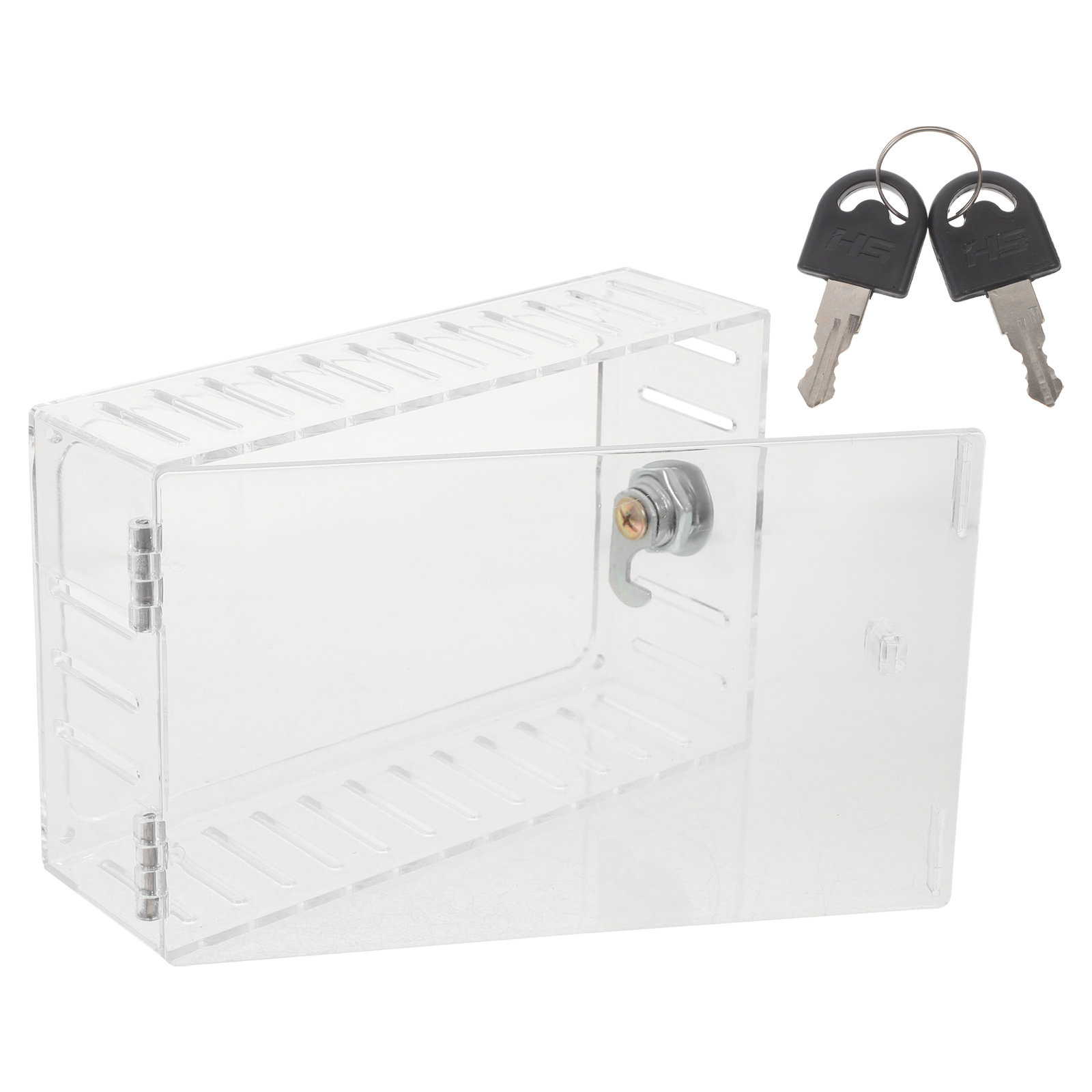 1Set Clear Thermostat Lock Box - Lockbox Key Secure review and price