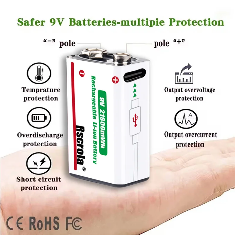 Long-Lasting 9V Rechargeable L - Smoke Detector Interconnected review and price