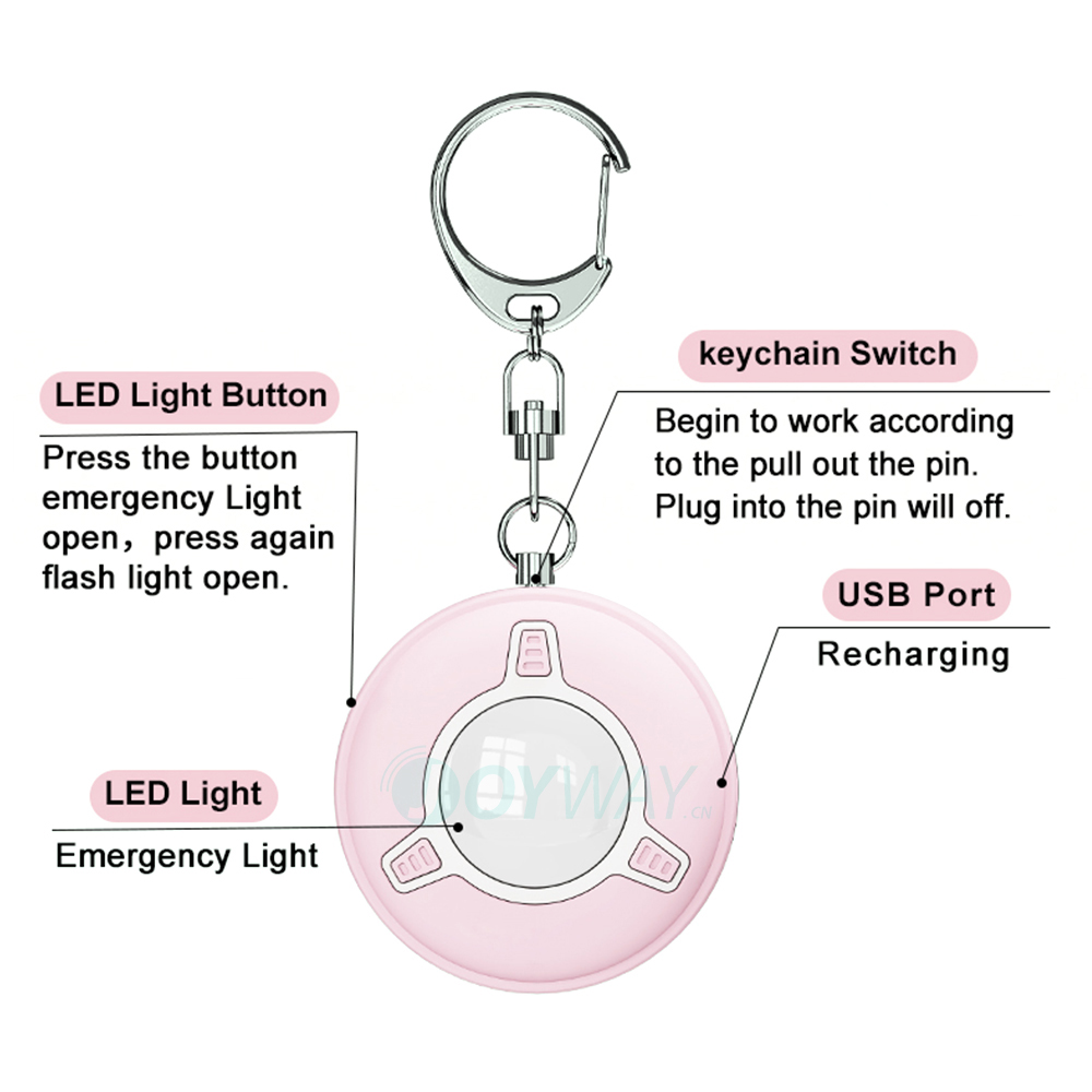Kids Self Defense Security 130 - Personal Alarm Keychain review and price