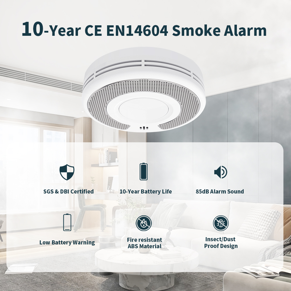 10 Year Battery Interconnected - Smoke Detector Interconnected review and price