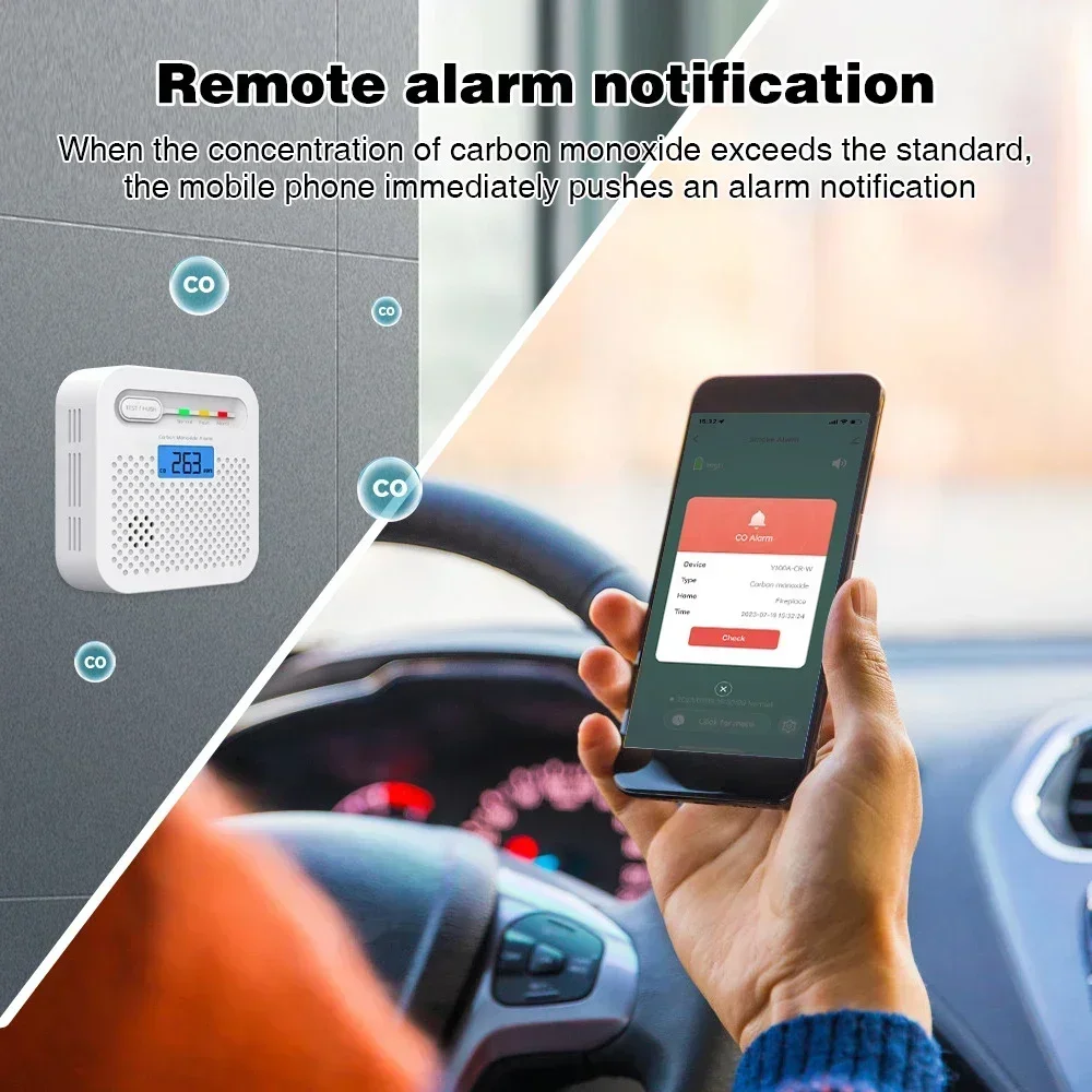 Tuya Smart WiFi CO Detector LC - Co Detector Plug review and price